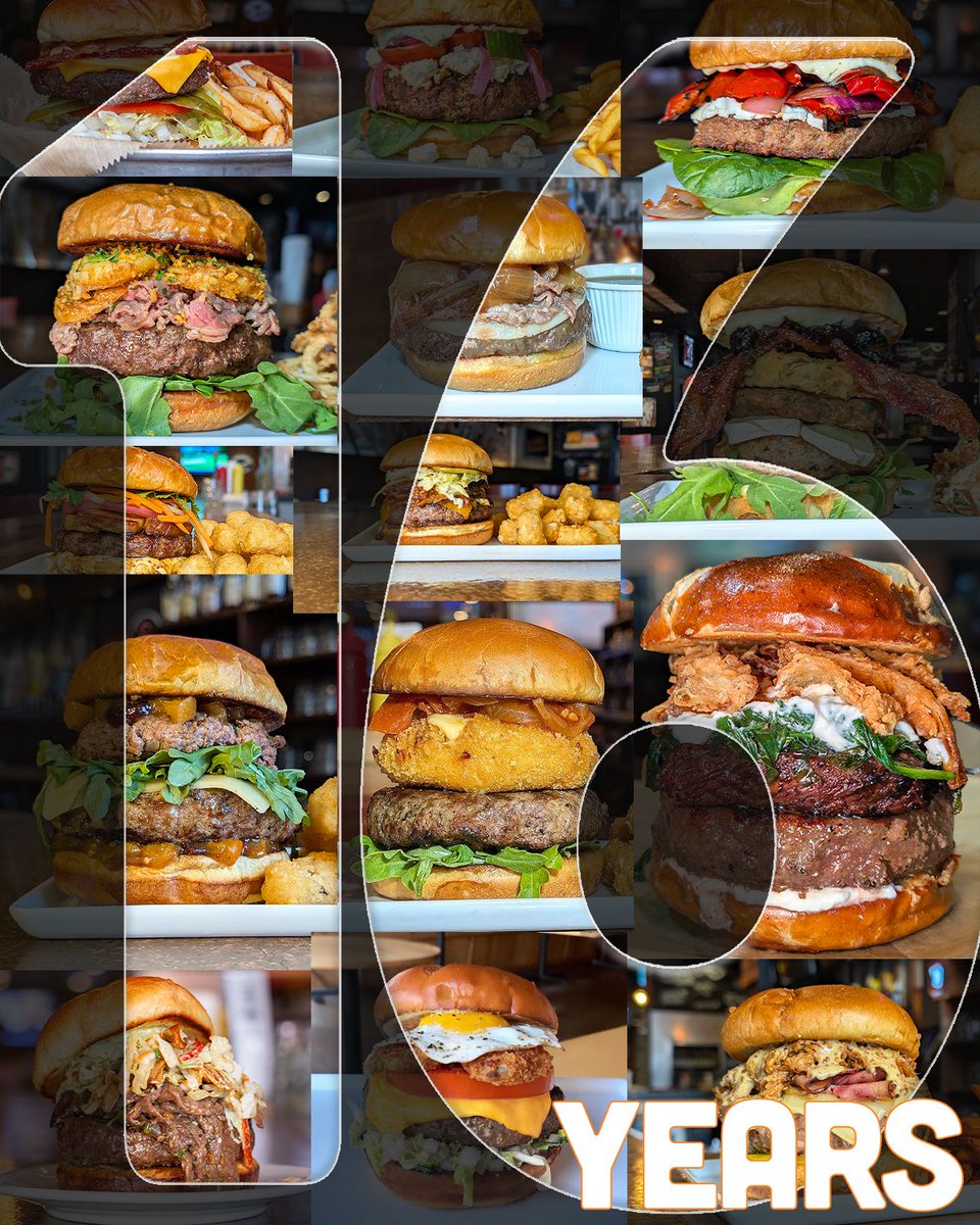 BurgerBarChi's tweet photo. Sixteen Years of producing the #biggest #baddest #over-the-top #drool-worthy #insta-darling #monster-of-your-dreams Prime Beef Stackers in town. 

And we've got a lot more to come. 
#ThankYouChicago https://t.co/S99DtOUL3v