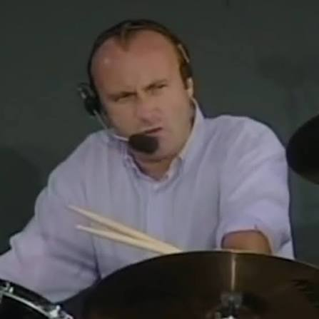 mootsheep's tweet photo. phil collins wasn't dressing like a math teacher, your math teacher was dressing like phil collins https://t.co/z94nZF47ZQ