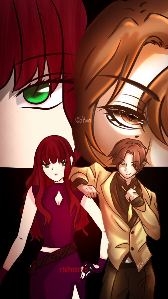 _kouchii013's tweet photo. With @astrawberia 

Ria🌹 and Rin🦊 https://t.co/2SuW90vW8j