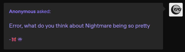 MaeBeanie's tweet photo. #askerrormare #errormare #errorsans #nightmaresans #utmv https://t.co/2Xptfo0c3W