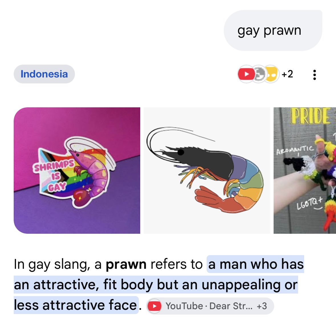avocadocreama's tweet photo. Gue taunya bears, otters, .... sekarang ada istilah baru namanya "prawns" . https://t.co/bG2WbUUYxQ