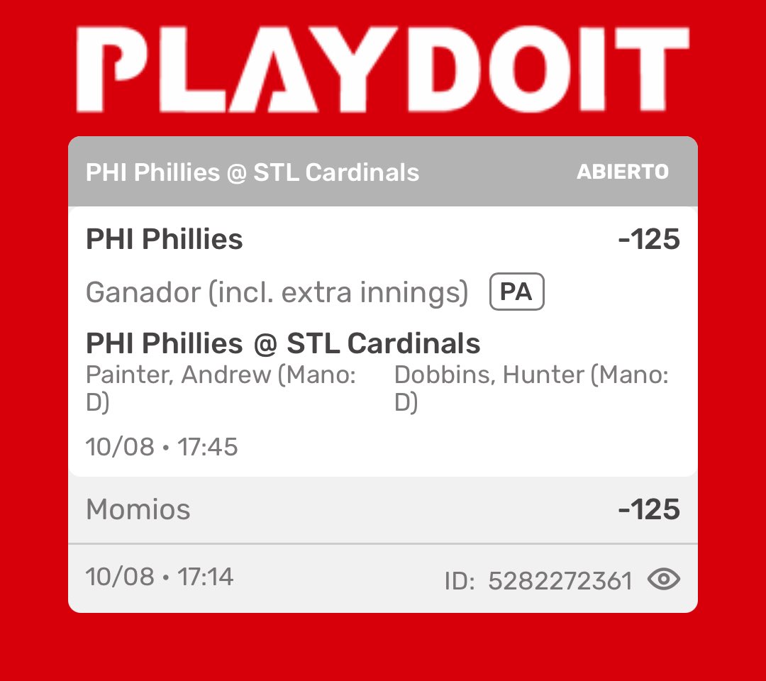 MonkeyDTipster's tweet photo. Mis dos apuestas para esta tarde de MLB ⚾️ https://t.co/3o9nednq5l