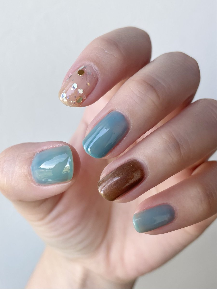 m0n0kusa's tweet photo. 🏝️🫧✨

Ringo nail polish 
楽園

MITO TOKYO
マスターキー Masterkey

DIDION x JURK 
J01 Dazzle Me https://t.co/YEGzpLj4Sh