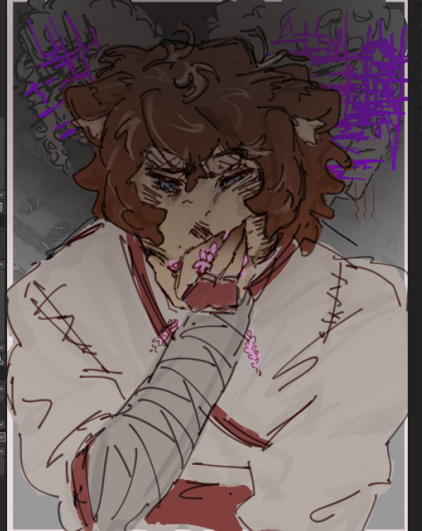 charvvili's tweet photo. day 13?? just a doodle today im lazy af
#assassinduomonth https://t.co/m06iyddRb1