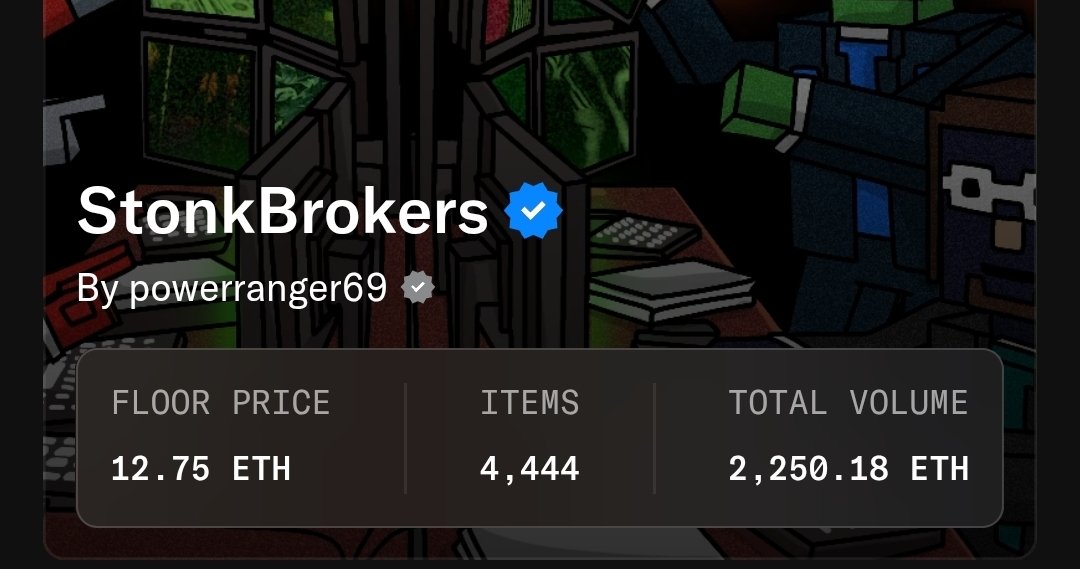 minibrokers's tweet photo. You've definitely heard the name StonkBrokers...

That's my crush If you think deeply, everything will become clear.

It created the Mini Brokers!Anyway…  

Find 1 ORIGINAL StonkBrokers in the current supply.  

Everyone who finds it will receive 2000 $StonkBrokers !!!

Time starts NOW  

Like + Retweet is MUST