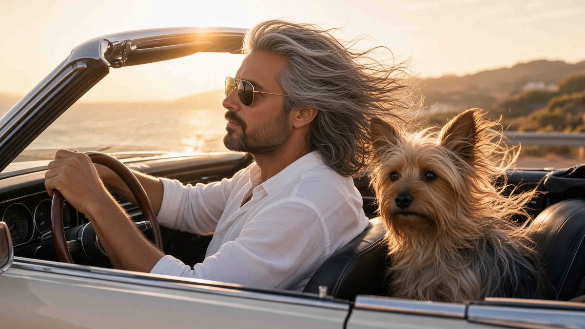 Johnclusterache's tweet photo. @x3Nicke5 Morty riding with dad in the 73 MB 450SL. https://t.co/uRGBsEhMOM