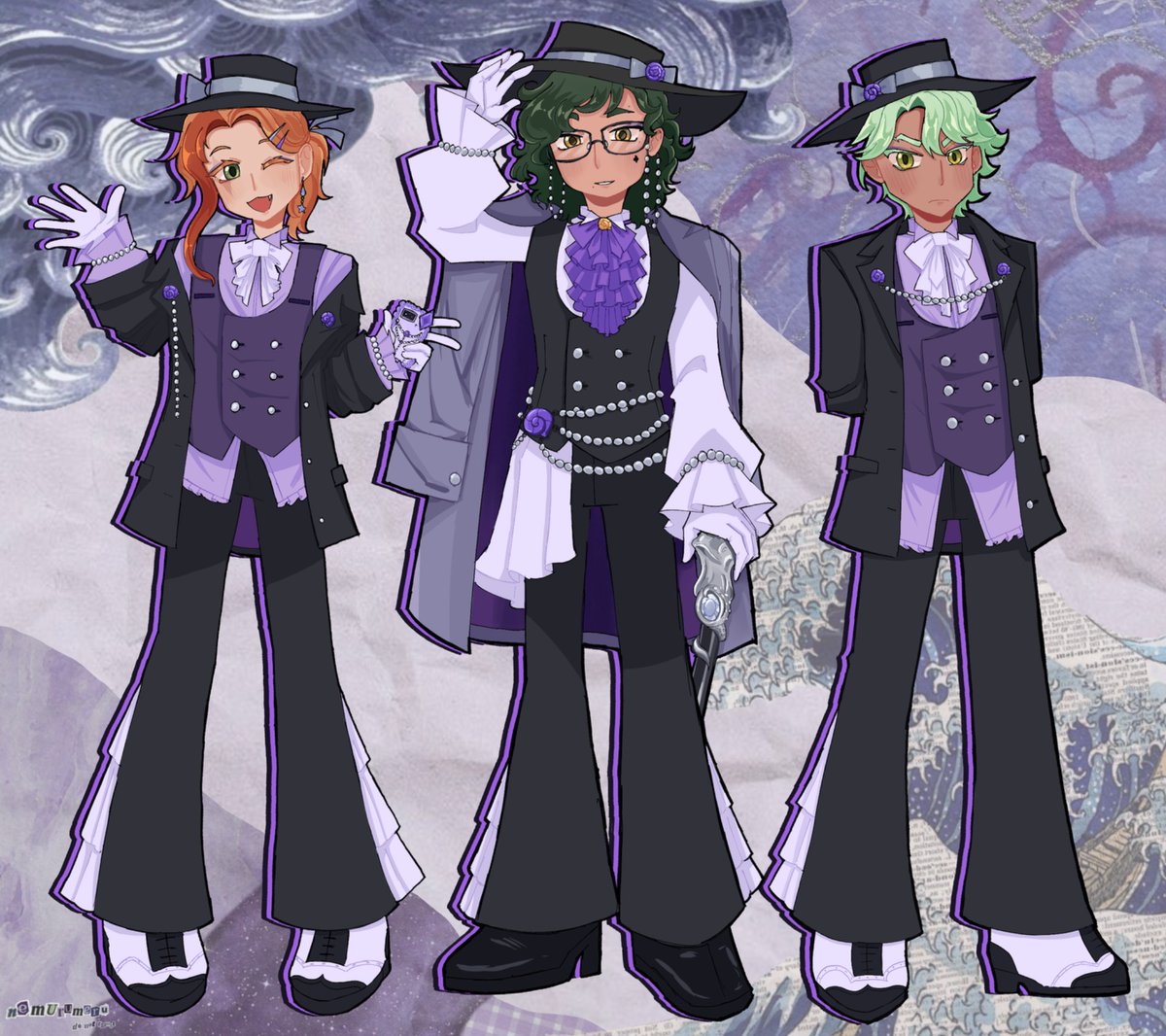 nemurumeru's tweet photo. dormswap octavinelle dorm uniforms https://t.co/ZTd6OQu1R1
