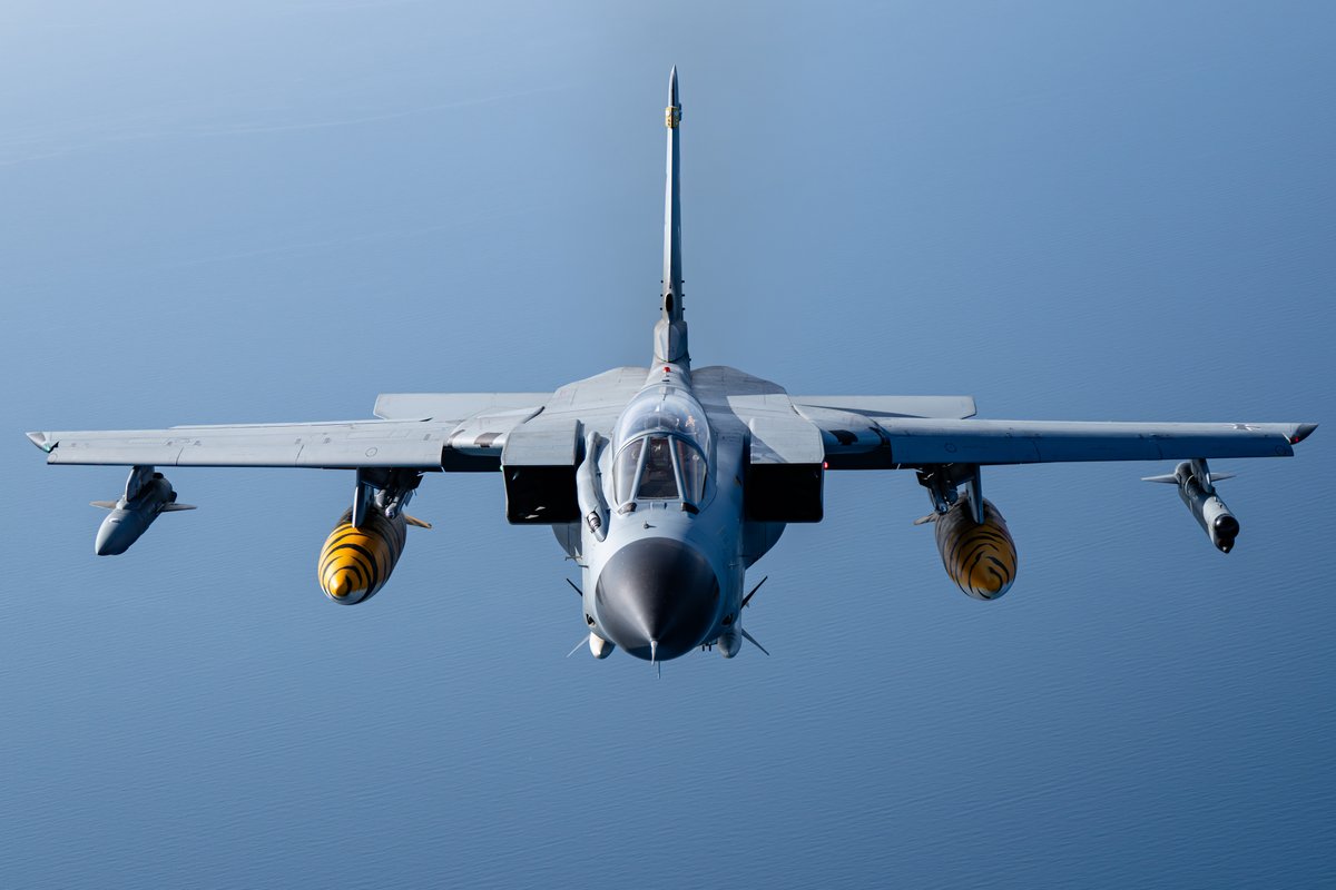 hira_den's tweet photo. 機関砲2門、AGM2発、AAM2発の重装備
23.8.31 GAF TaktLwG 51
Tornado ECR 43✠59
#TornadoTuesday https://t.co/3UJSWyUAfn
