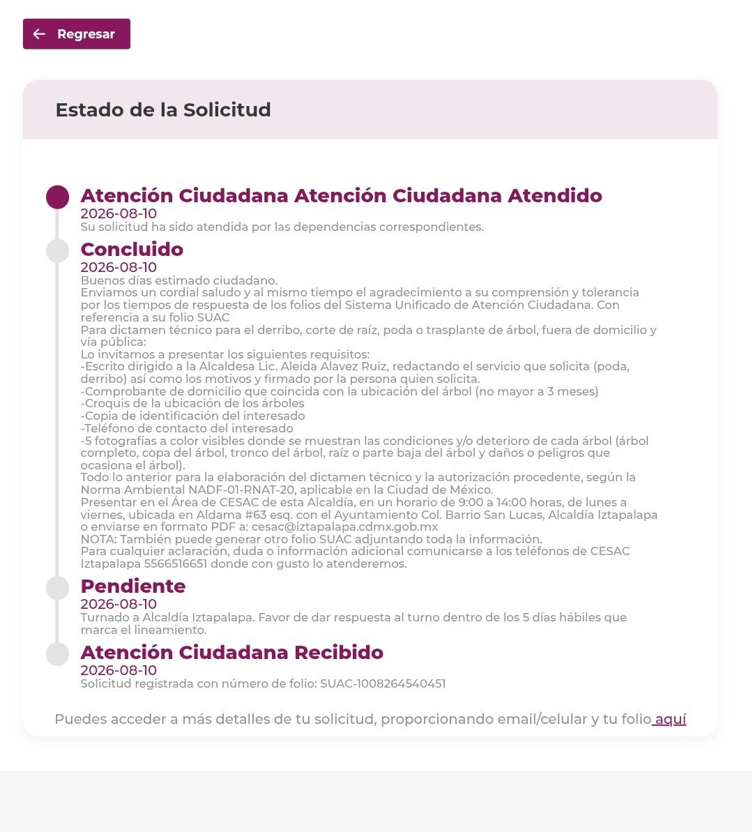 JesuSparz's tweet photo. @locatel_mx @mimidougard @MixcoacAvanza @AccionesBJ @BJAlcaldia @SEDEMA_CDMX Ya realice todo el proceso anteriormente y nunca hubo respuesta, realice el escrito, mandé correo y la palmera ahi sigue https://t.co/rskNIoyWTM