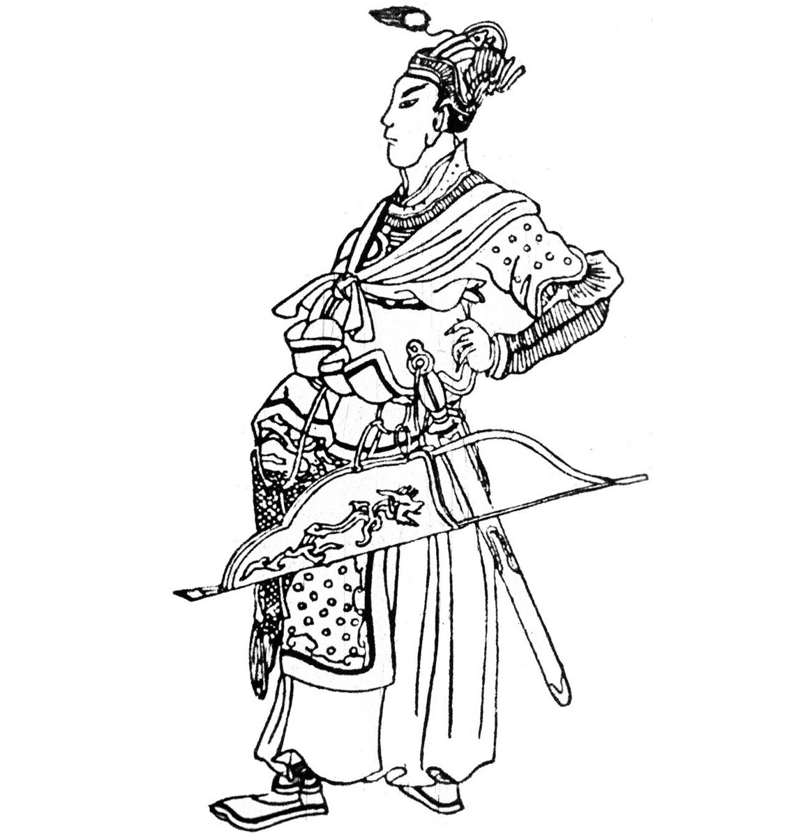 yajihitsujiZ's tweet photo. バトゥの肖像画。
中華風に描かれているけど、一番古い肖像画らしい。
私はこの絵を初めて見た時、我が目を疑った。かっっっこ良！
歴史慣れしてない方には分かり辛いだろうけど、肖像画を脳内変換で写真に再構成出来る程度の歴オタにはこれがどれだけかっこいか分かるんよ！
#天幕のジャードゥーガル https://t.co/sjSRzR7X0h