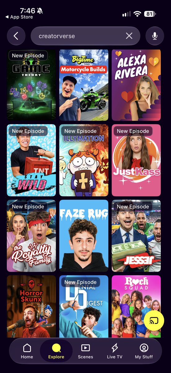 AlexanderA89509's tweet photo. @Mimimosas_ @Dexerto tubi is so desperate that they just put random youtubers videos on the platform. https://t.co/8DgOKkA6Ho