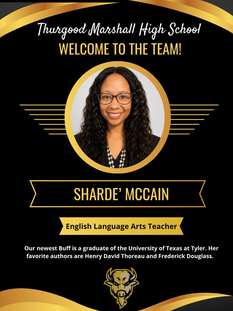 MHS_Buffs's tweet photo. Welcome to the Herd 🦬! #buffpride💛🖤 https://t.co/AFn7y67z6v