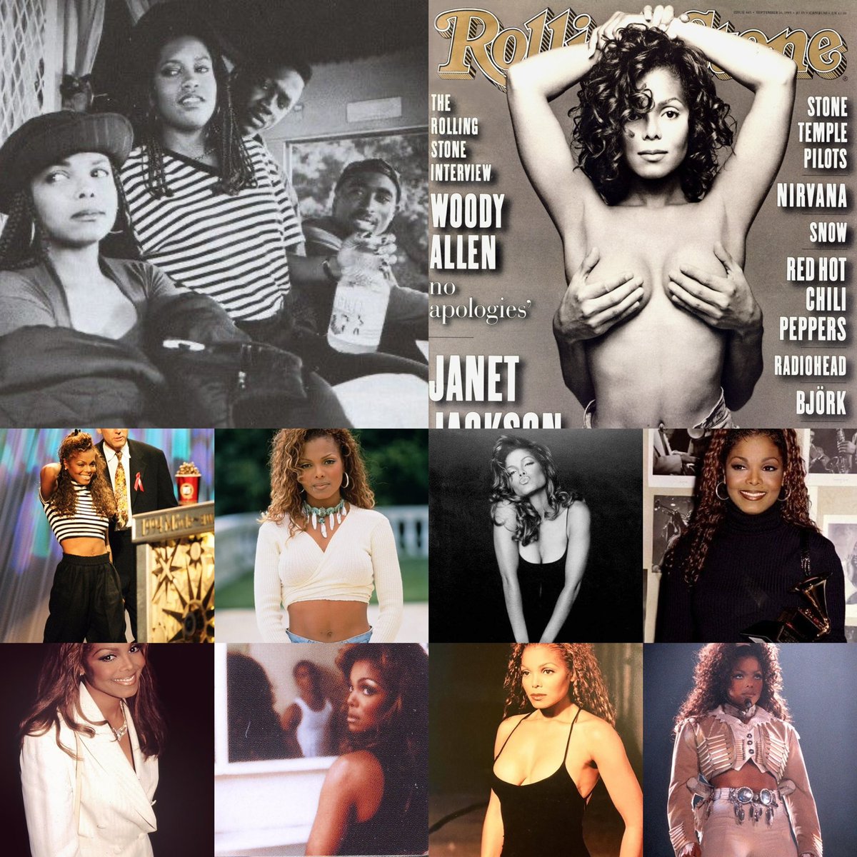 Trinity17350971's tweet photo. In 1993-1995, Janet Jackson had a #1 movie, #1 hits, a #1 record-breaking album, earned an Oscar nomination, a successful sold out tour, and dropped one of THEE most iconic magazine covers EVER. RESPECT HER!!! https://t.co/3ZeqRymvVT