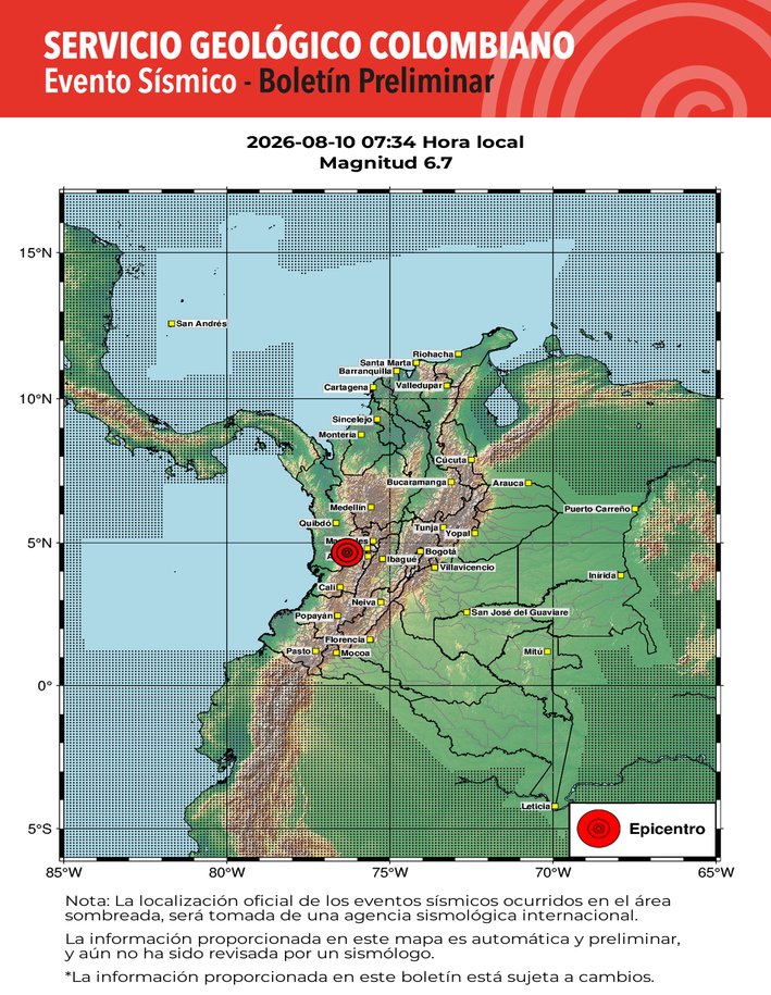 sgcol's tweet photo. 1️⃣Si se publicaron distintos boletines con distintas magnitudes, ¿quiere decir que fueron varios sismos? No, solo ocurrió un sismo principal de magnitud 7,4. Ante un evento de este tipo, es normal que publiquemos datos preliminares, ya que debemos informar rápidamente a la Unidad Nacional de Gestión del Riesgo de Desastres (UNGRD). Sin embargo, en la revisión posterior de los datos, es probable que nuestras estaciones de monitoreo registren cambios importantes, por lo que emitimos boletines actualizados. En el caso del sismo de hoy, el último boletín arrojó el dato final de magnitud 7,4. Aquí, los distintos reportes que publicamos: