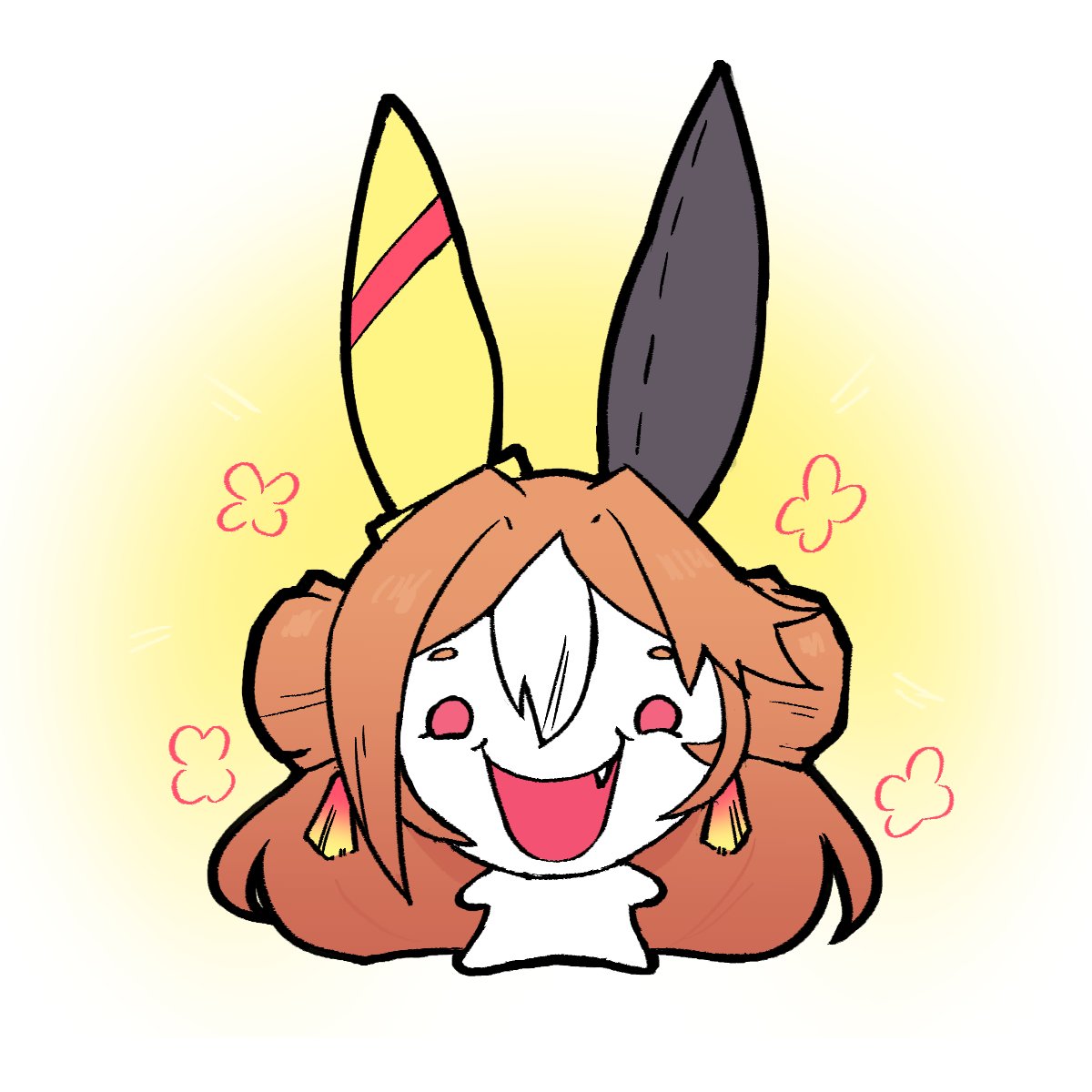 GreeneryUma's tweet photo. I love Rickey and her stupid ass smile https://t.co/54NI6BqaBO