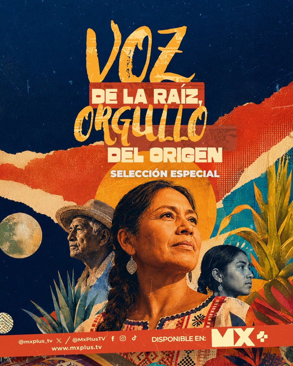 mxplus_tv's tweet photo. El corazón de nuestra nación yace en nuestras raíces y #MxPlus lo hará latir con orgullo. 💓

Entra a la lista #VozDeLaRaíz, orgullo del origen, y disfruta de todos los contenidos que los medios públicos dedicaron a los pueblos indígenas de México y el mundo. 🇲🇽🌱

🗣️ Escucha su voz y enorgullécete de los orígenes con los mejores contenidos. 📺

🔗 https://t.co/mHNkAZRqZu