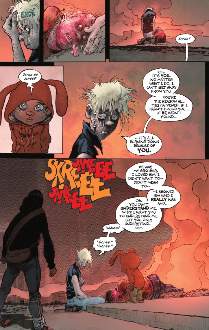 _ronrambles's tweet photo. I haven't post or talked about it, but Bleeding Hearts comic has been so good. I love this approach to a zombie story that feels refreshing, but also the twist is so well. https://t.co/RcGufUjltH