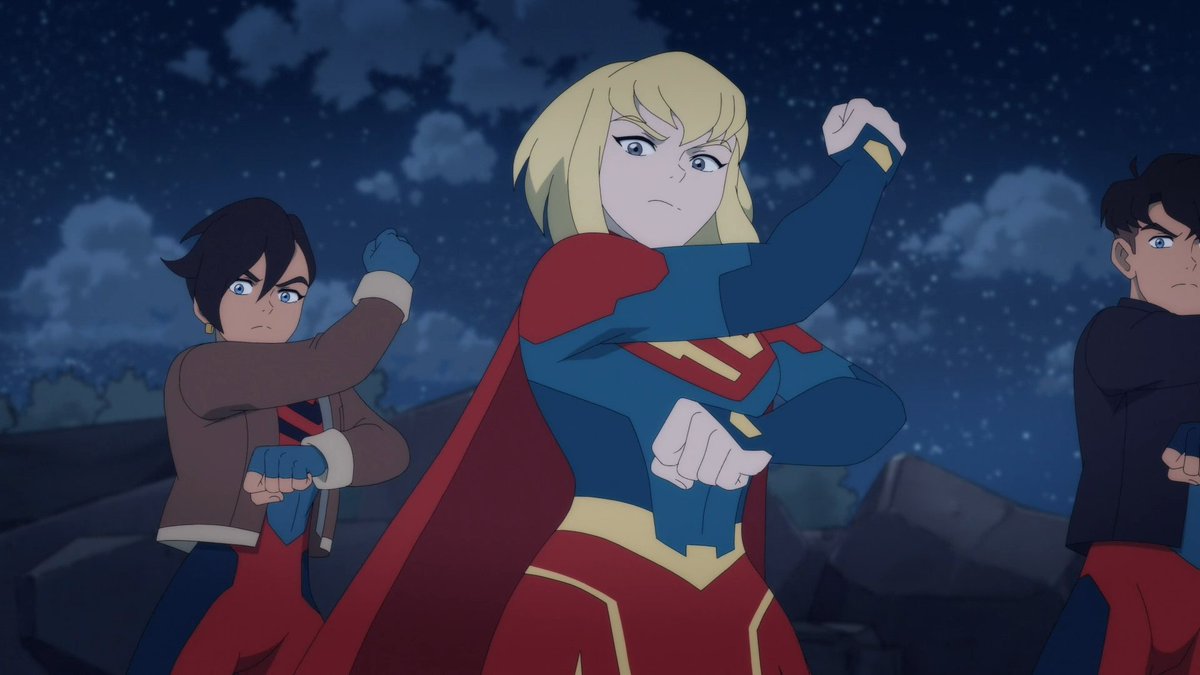 evilkarazorel's tweet photo. Kara is training her fellow Kryptonians! https://t.co/aryHmKODh7