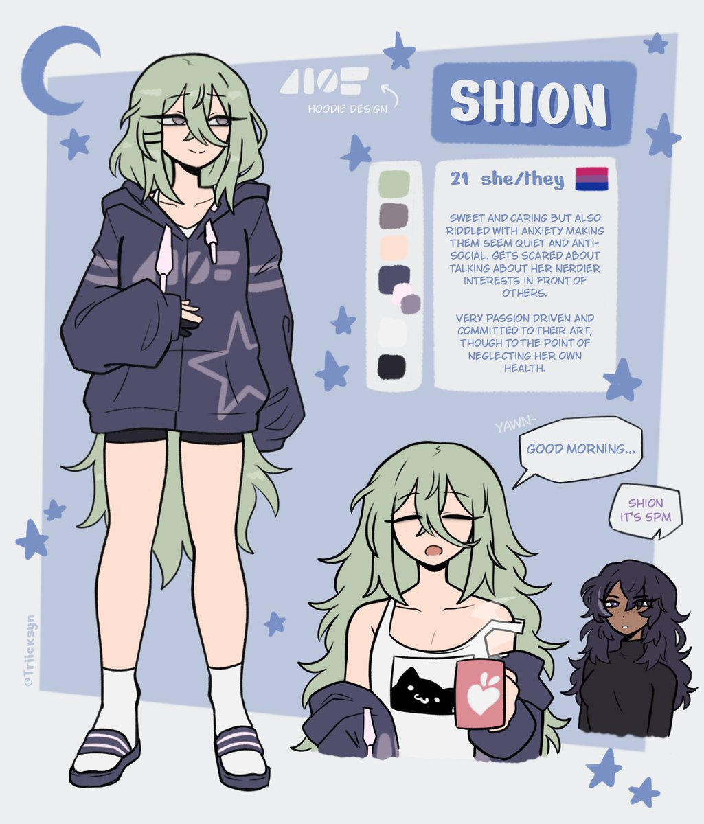 Triicksyn's tweet photo. New ocs be nice to them 🥺 https://t.co/ZoFegsVSWV