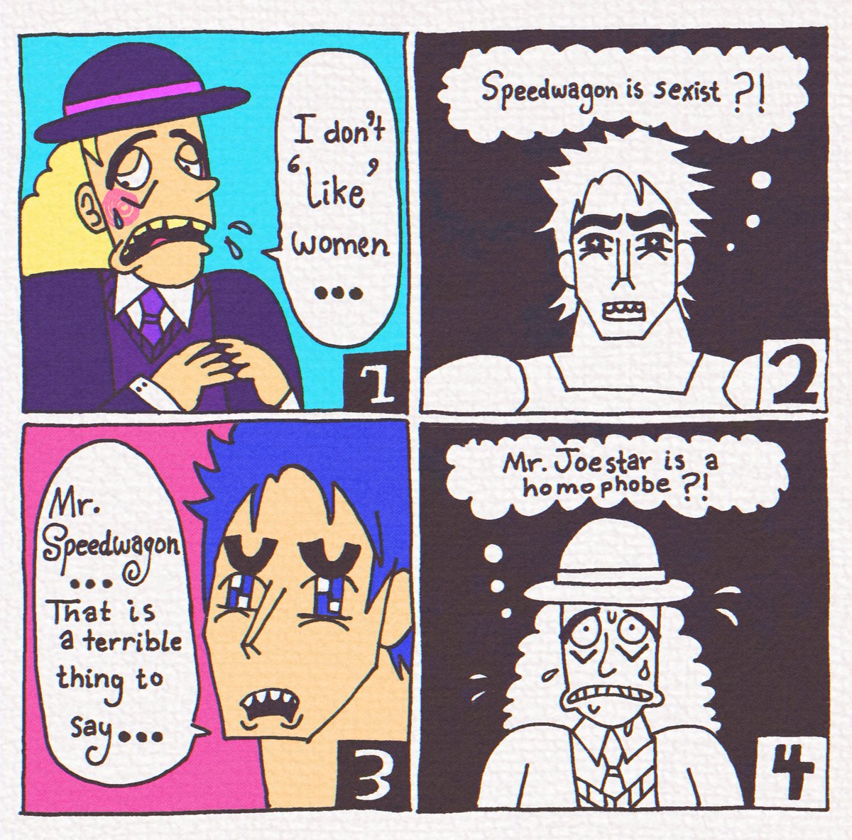 sweetsourbelt's tweet photo. #jjba https://t.co/F9meCGlqaF