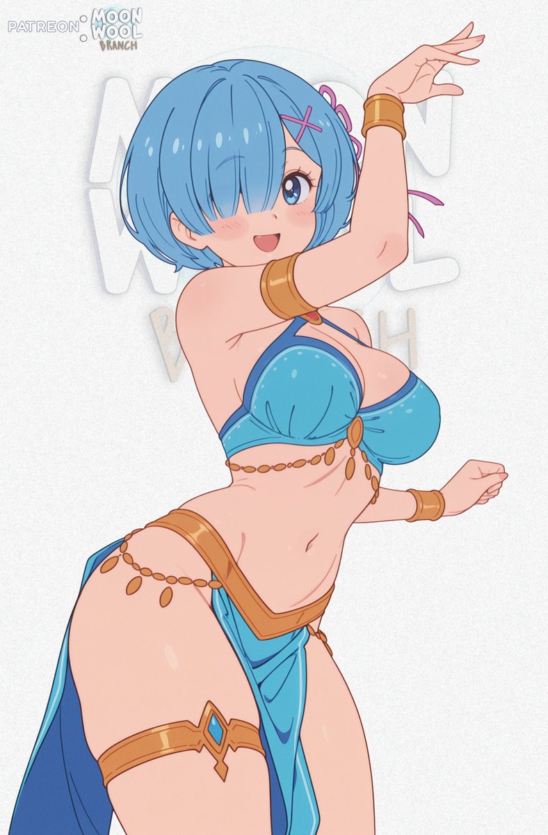 MoonwoolBranch's tweet photo. Rem (Re:Zero) - Sfw 💃💙 https://t.co/Rk47V2n9Db