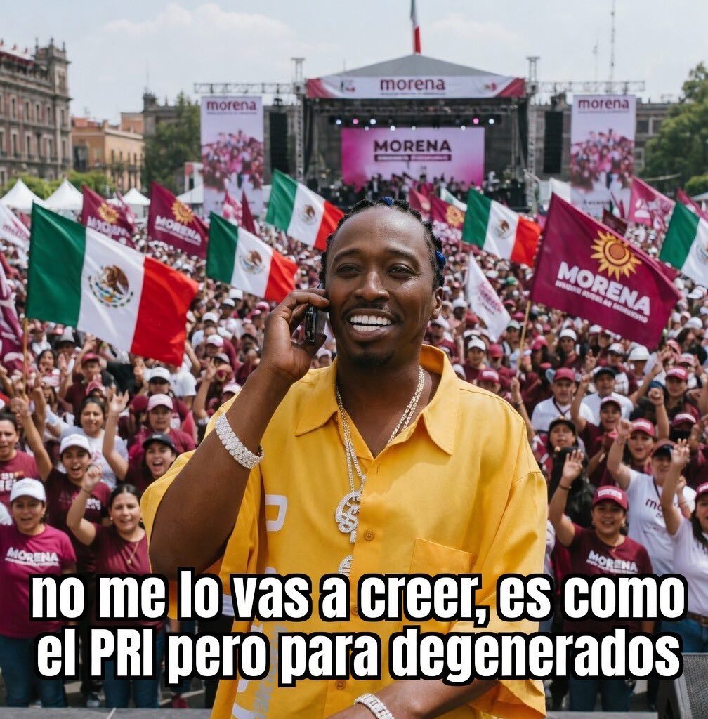 Space_vedette's tweet photo. @JJDiazMachuca @Naysalvatori Entró a @PartidoMorenaMx  ¿qué esperabas? https://t.co/b8z0Stlmco