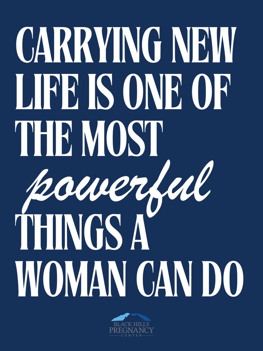 blackhillsprc's tweet photo. Never forget how strong you are. Get the support you deserve today 🔗 https://t.co/2XVrBfQjZ2

#pregnancycenter #blackhillspregnancycenter #blackhills #southdakota #rapidcity https://t.co/3nDw5PV3tL