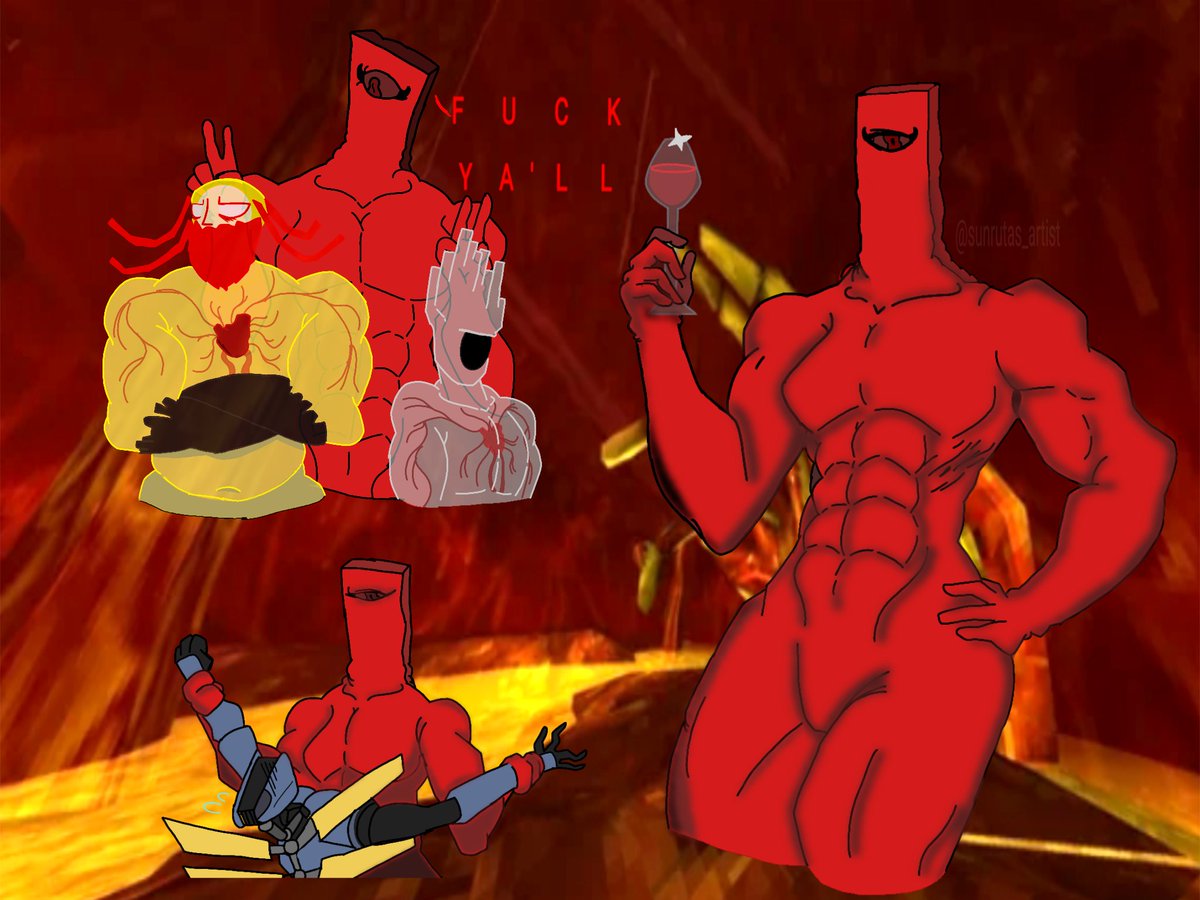 Sunrutas_here's tweet photo. Strongest in Hell is Hell Herself!
#Ultrakill #ultrakill #ultrakillfanart #fanart #newbloodinteractive https://t.co/21UimaXfh2