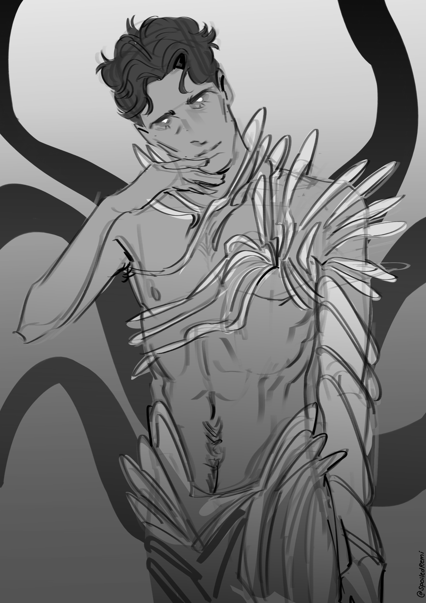 SpoiledRemi's tweet photo. ⚠️🔞 (sea eldritch george x kimi)

for @blushingastri's brainworm that got me worked up :D (kill me)

#russonelli https://t.co/BKFMr2MwWy