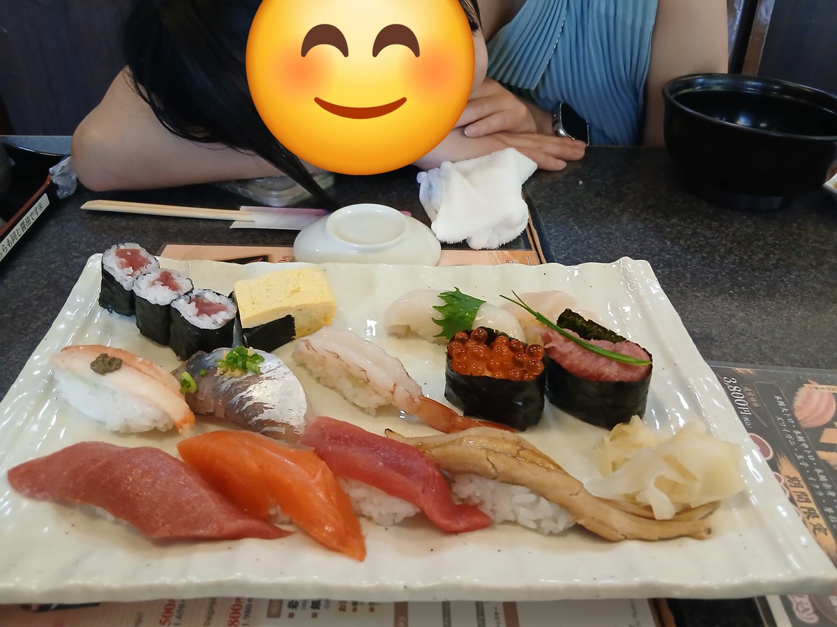 GfNet8EkXD96073's tweet photo. 早朝寿司
美味しくいただきました https://t.co/RHGs5J05Pk