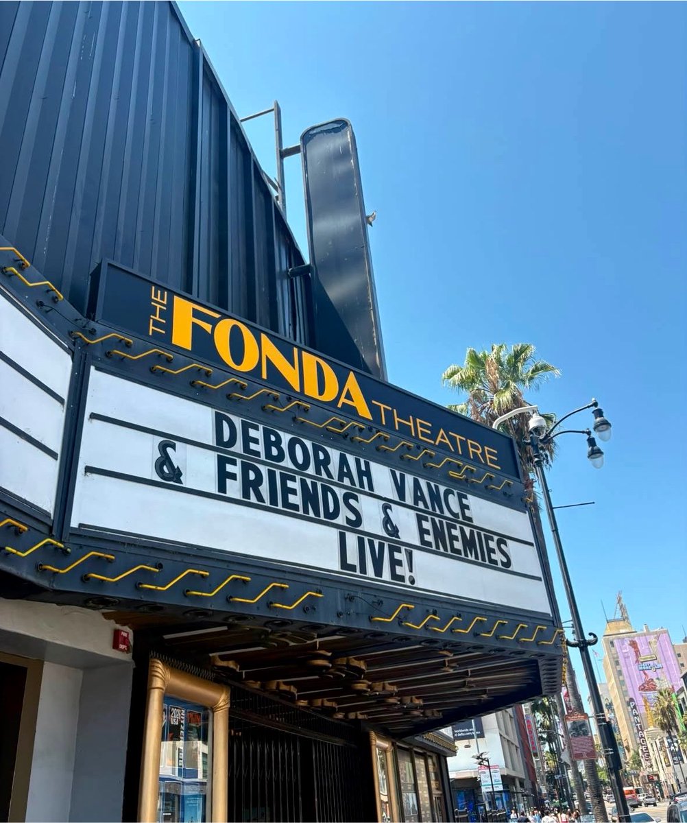 villaneles's tweet photo. cant’t wait for Deborah Vance &amp; Friends &amp; Enemies LIVE this Friday at the Fonda! https://t.co/UULn5z57hw