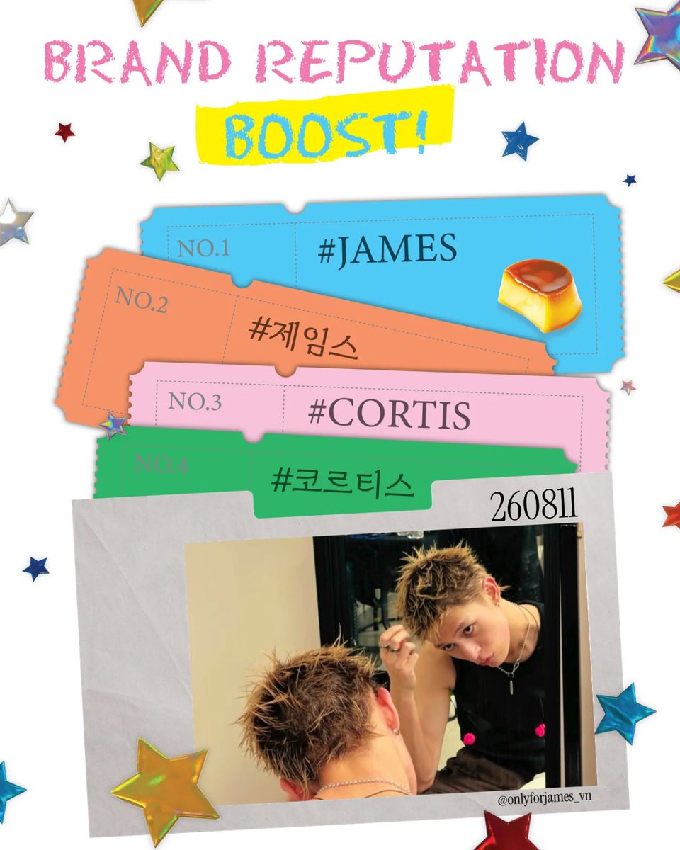 ofjvn_'s tweet photo. 260811 | DAILY BRAND REPUTATION BOOST FOR JAMES 🦅 

🎯: 350 REPLIES & 200 LIKES

• Use pictures, videos or gifs to prevent spam detection.
• Do not use emojis.
• Please use different compliments in English or Korean, and include hashtags.

2️⃣ DAILY SEARCHING BOOST “코르티스 제임스" & "JAMES CORTIS"

🔗 Google: https://t.co/RCtPYi5z6u
🔗 Naver: https://t.co/lmJZPi5Bkr
🔗 Daum: https://t.co/Phkc1drHJO

3️⃣ LIKE JAMES FANBASE IDOKI POST FOR iMOMENT CHALLENGE
🔗: https://t.co/G1r7USndXQ

#JAMES #제임스