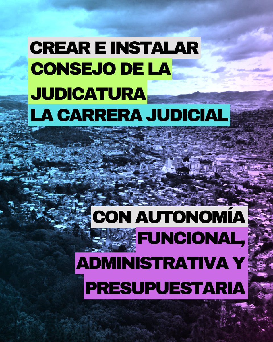 CESPAD_HONDURAS's tweet photo. Estas son nuestras exigencias para fortalecer la independencia judicial, clave para garantizar una justicia que responda a los derechos de todas y todos. #CESPAD #CentrodeEstudio #Honduras https://t.co/lIeMmmPLAH