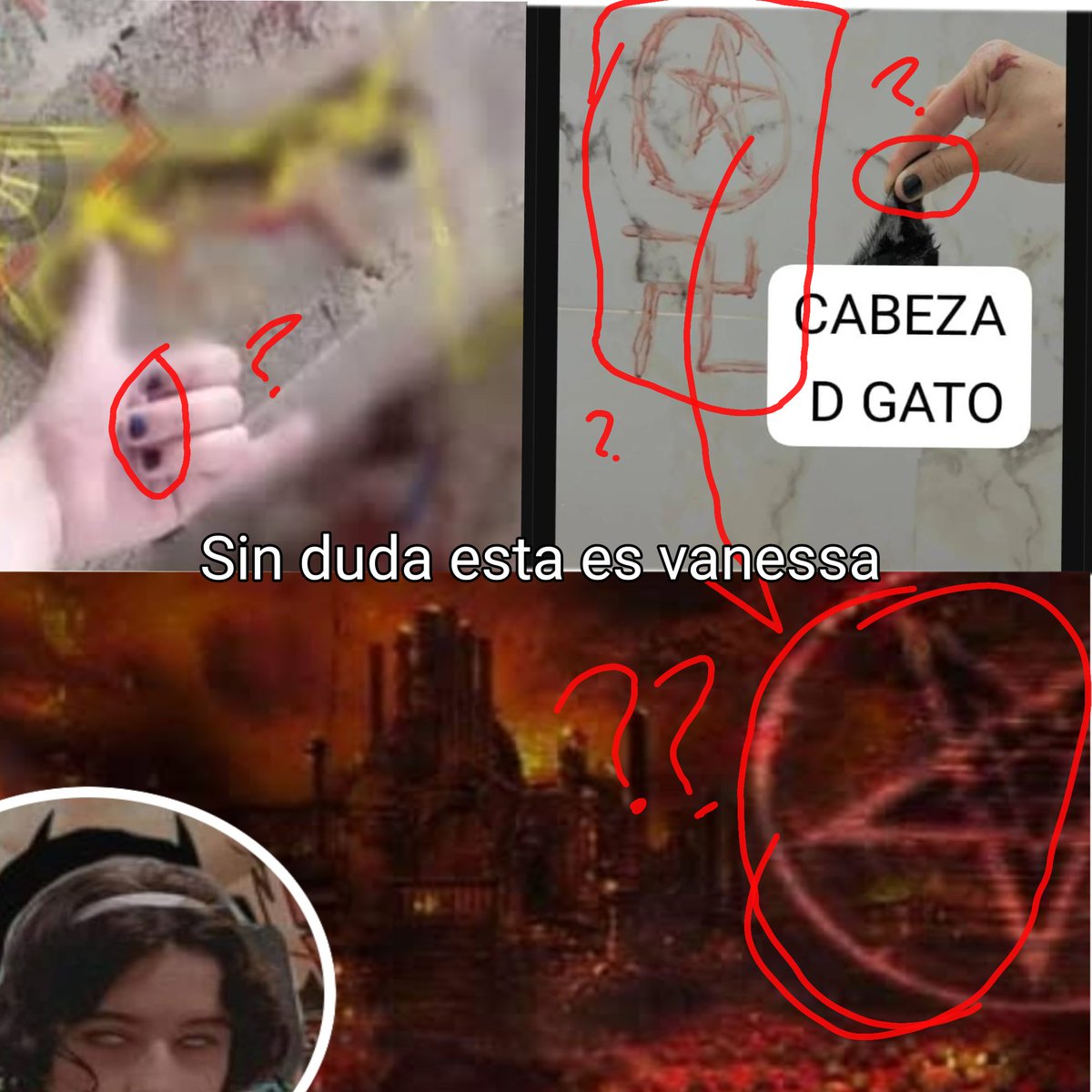 ivanexpon's tweet photo. @sunshineluvrm Me pasaron las capturas dicen que es vanessa N  evil, tiene TODO igual que vanessa, ¿Sera que la inhumana se escapó del siquiátrico? Ayúdenme a difundir no es coincidencia que estás personas se parezcan MUCHO. #viral #fyp #ayuda https://t.co/IKTn6Jerh8