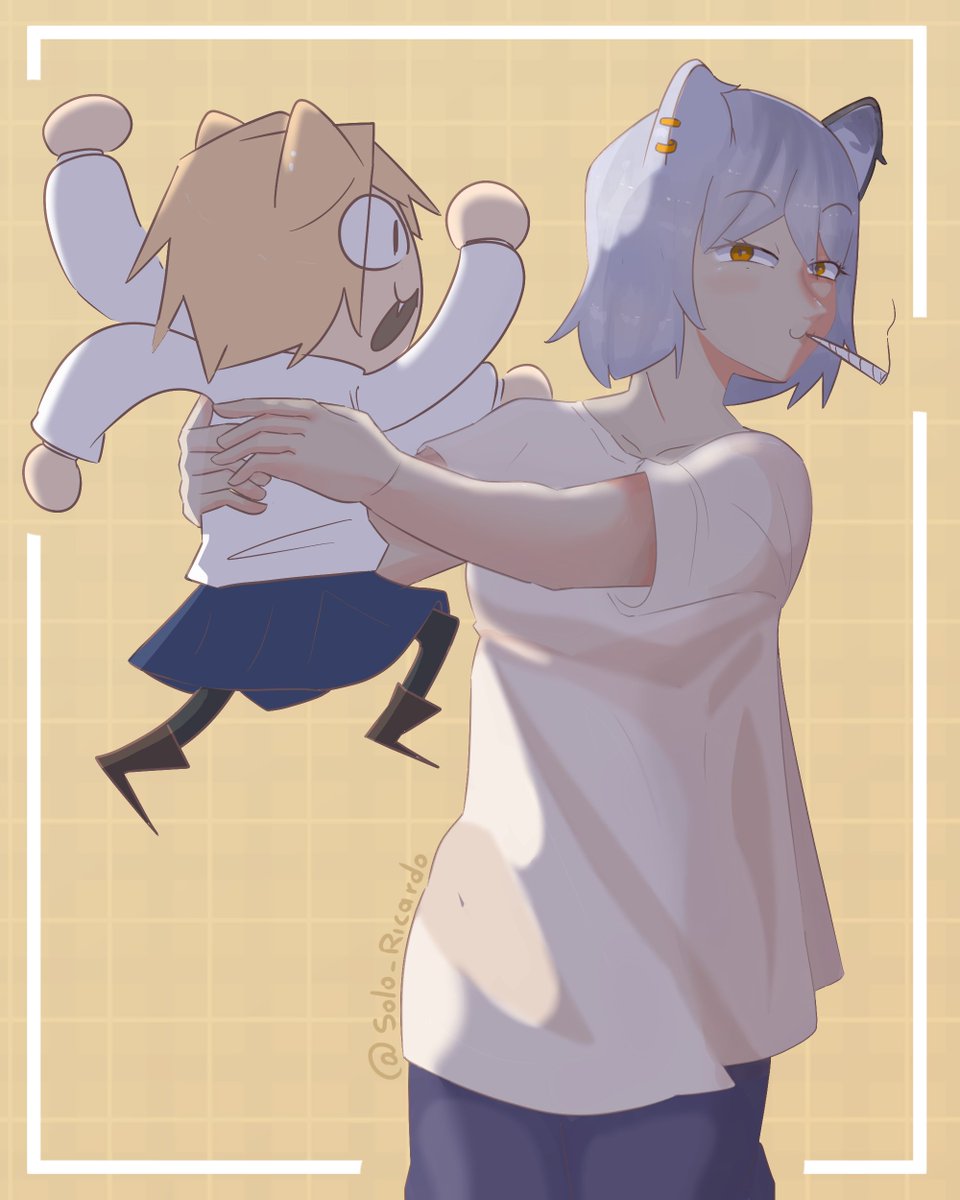 SoloRicardoYT's tweet photo. Fanart de la Yani :3 #yanineko #yaninekofanart #necoarc #necoarcfanart #fanart #yani https://t.co/GCexKKAcs6