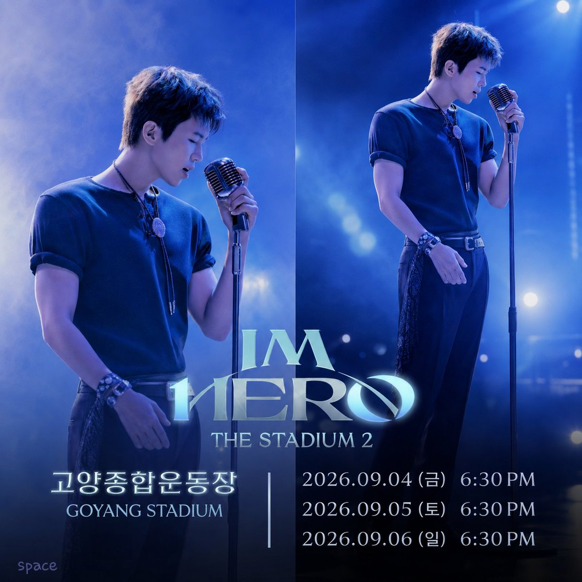 Bcl35AJzr0Ce8dp's tweet photo. 임영웅 ‘IM HERO - THE STADIUM 2’
IN GOYANG 9/4~9/6 비교불가 클래스 

#임영웅
#limyoungwoong
#IM_HERO_THE_STADIUM2
#IMHERO_스타디움콘서트2_고양
#임영웅_넘사벽아티스트
출처:임영웅 유튜브
편집:스페이스 https://t.co/xTS9kbJmv1
