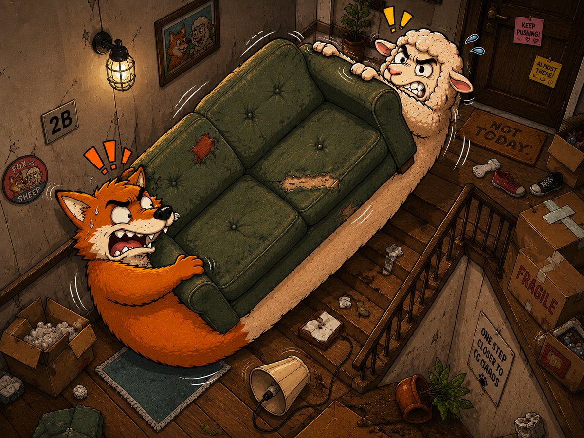 foxversussheep's tweet photo. Couch Clash Continues 🔥 https://t.co/2Yt8fWIiDz