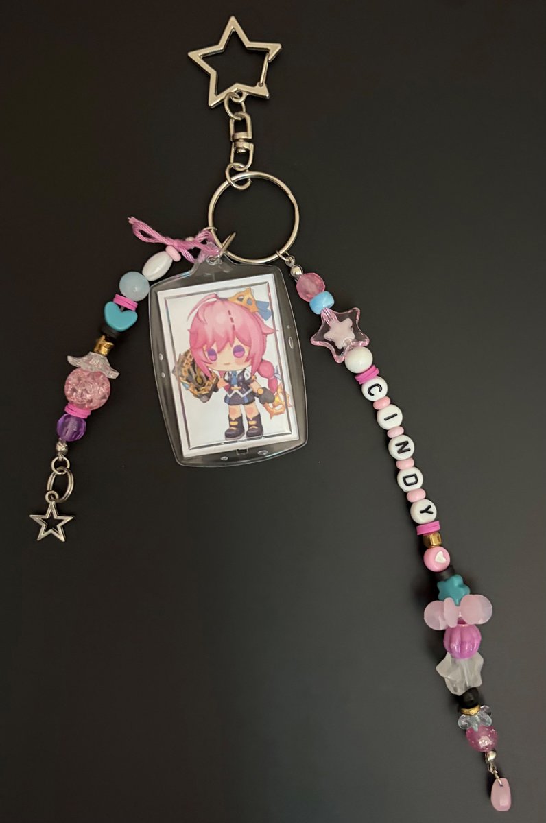 magiowlio's tweet photo. I made a Cindy keychain! #GrandChase #그랜드체이스 https://t.co/XYPqO603gI