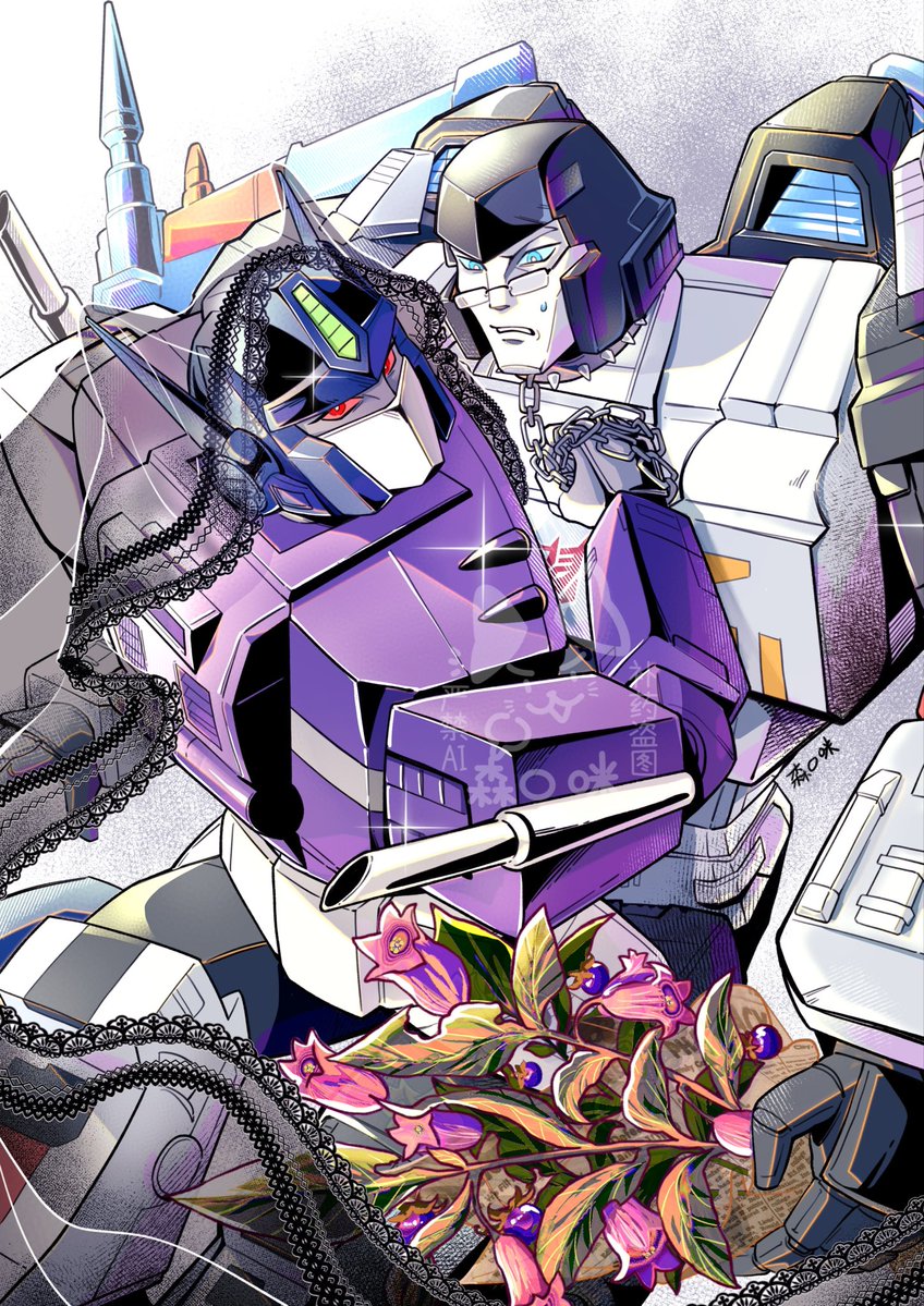 ThinkoMew's tweet photo. 破碎镜像——颠茄：致命的美人，癫狂而扭曲的占有
#megop #shatteredglass #transformers https://t.co/Y222xH7f4x