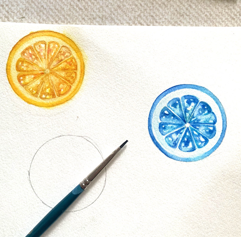manyaillust's tweet photo. 久しぶりの浮上( ⸝⸝•ᴗ•⸝⸝ )
1発目は普通にグレープフルーツ描いてたんですが暑いから2個目は青のグレープフルーツにしました😌✨ https://t.co/hMzgiuPkZ2
