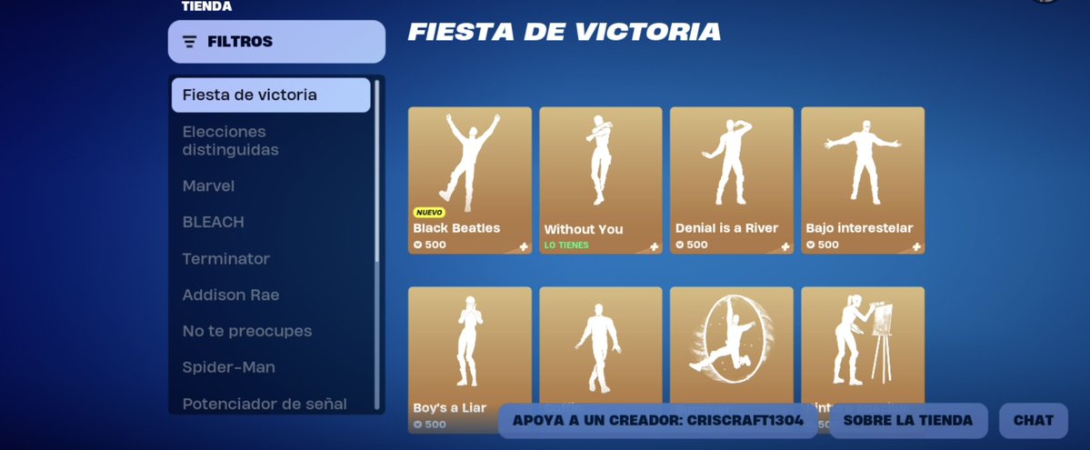 alejotru23's tweet photo. Used ur code @bubblanina to gift Psylocke to my brother 🤍✨️

And couldn't take a screenshot but used @CrisCraft1304 ur code to give u the new emote 😄🫂✨️ https://t.co/ITA7YIhFCp
