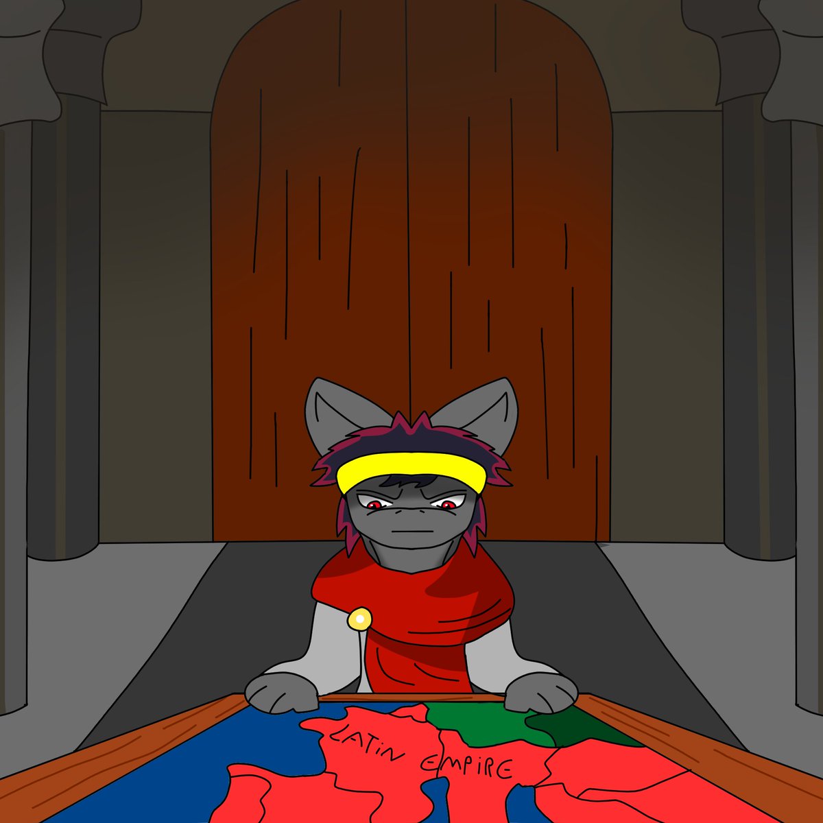 DragaoDrak's tweet photo. Empire back Drak :3
#DragonDrak #DrakArt #DrakOC #HOI4 #TheFireRises #LatinEmpire #EmpireBack #AlternateHistory #MapMeme #HistoryMeme #GamingMeme #HeartsOfIron4 https://t.co/5SyofNNbHA