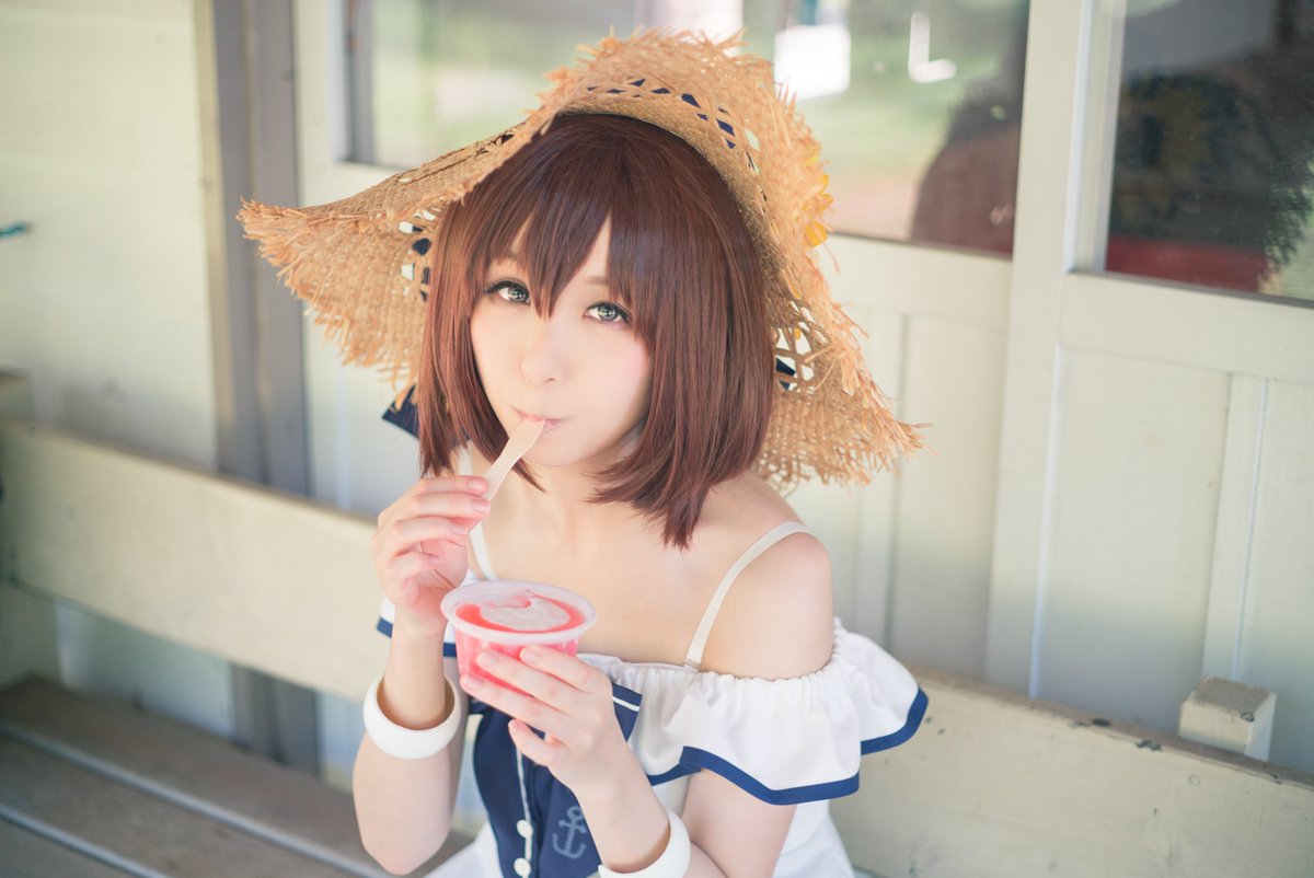 MIKA1529's tweet photo. cos＊
艦隊これくしょん/雪風改

しれぇにアイスを買ってもらいました.

Photo:@hamashun https://t.co/jDgszdN28Y