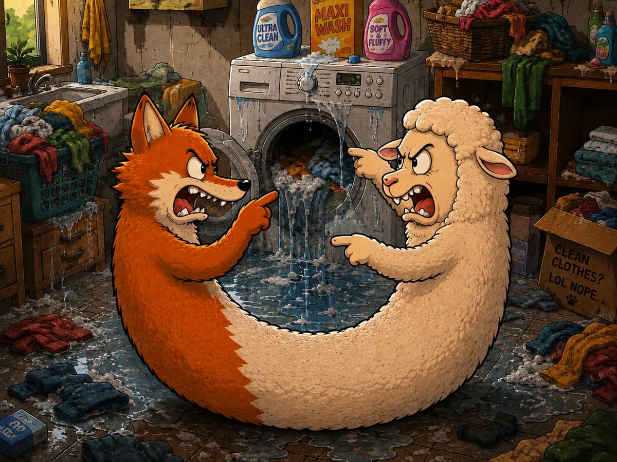 foxversussheep's tweet photo. Washed Away Peace 🧺
$FOXVSSHEEP https://t.co/X92tlgcG5c