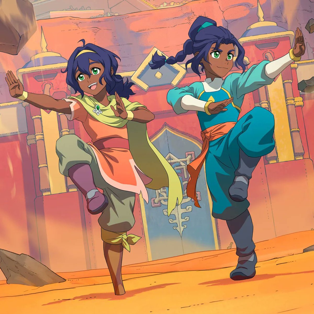 TheCartoonBase's tweet photo. New look at the twins Pavi and Nisha in ‘AVATAR: SEVEN HAVENS’.

Releasing October 9 on Paramount+ https://t.co/lHxmae53lR