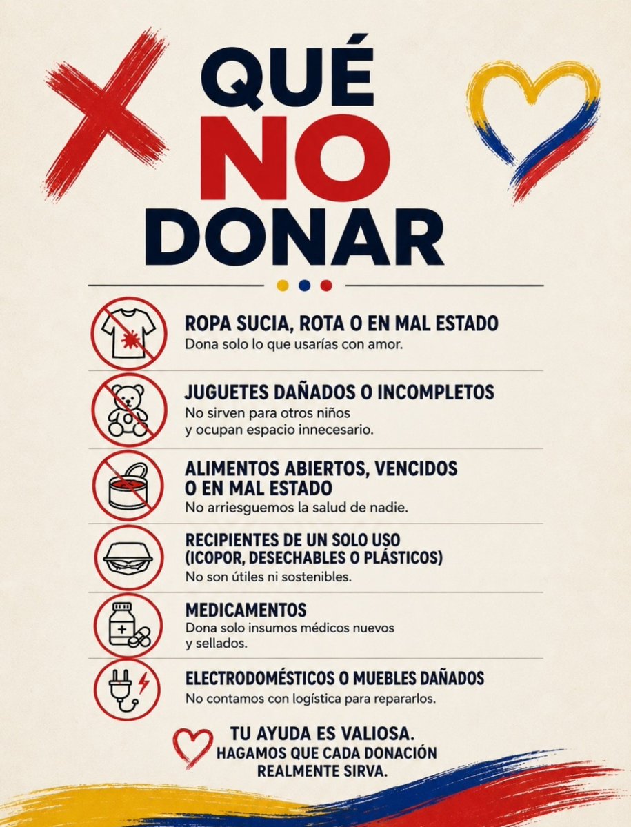 thvdesire's tweet photo. QUE SE PUEDE DONAR Y QUE NO DONAR https://t.co/L2RxWF7QX3