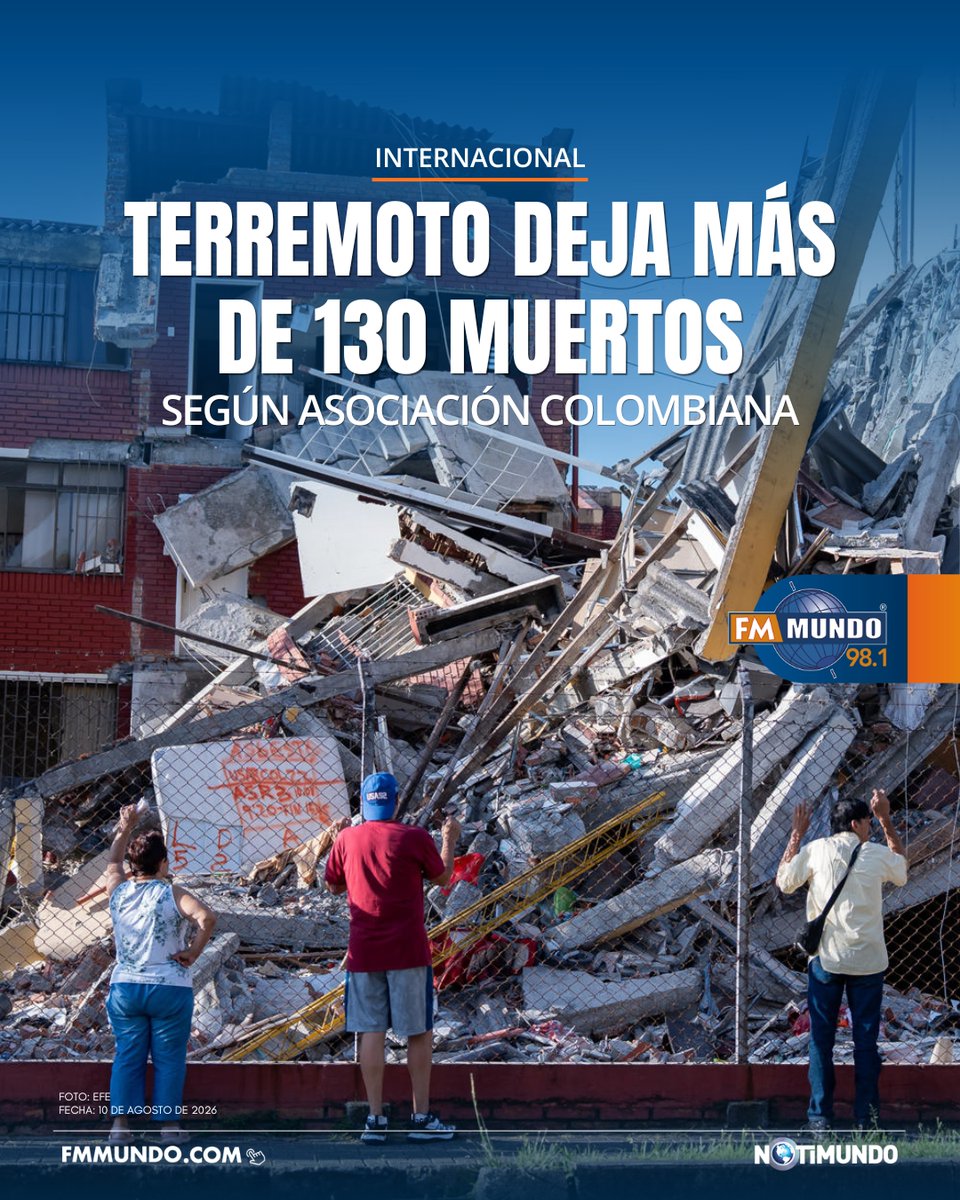 notimundoec's tweet photo. 🌎 #PorElMundo | Según un balance parcial de la Asociación Colombiana de Ciudades Capitales (Asocapitales), también existen más de 570 personas heridas.

🔗https://t.co/DTKATBKWPm

#FmMundo, 100% digital 📲 https://t.co/xJwKFCLVcc