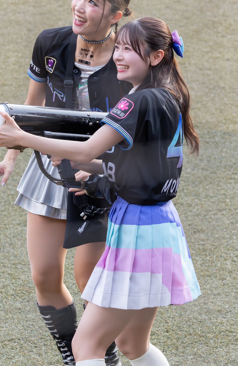 AMM_240806's tweet photo. 2026/08/09
千葉ロッテマリーンズ
BLACK SUMMER WEEK supported by クーリッシュ

AKB48
伊藤百花 (@momoka_ito1206 )

#伊藤百花 #AKB48 #chibalotte
Photo16,17 https://t.co/jMxfYA3ibV