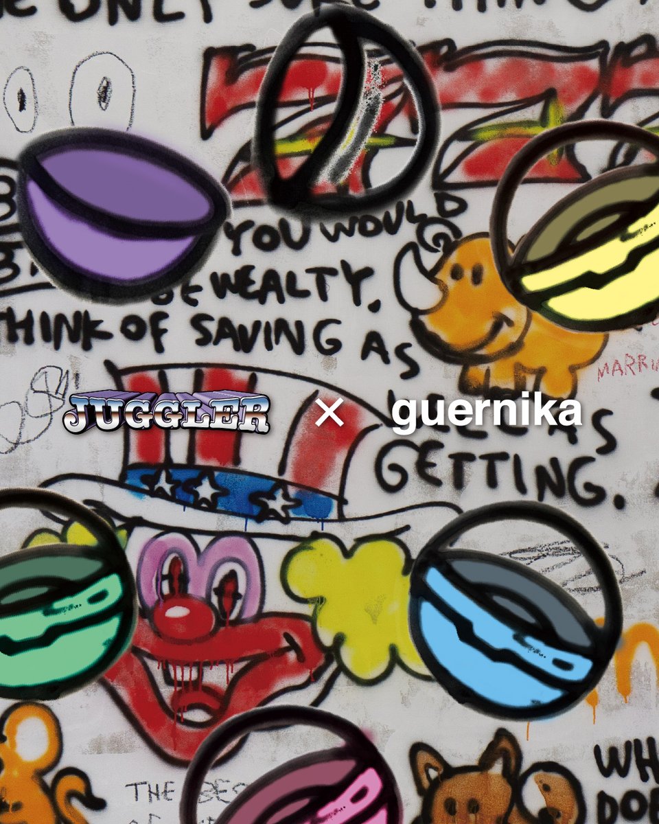 guernika_jpn's tweet photo. 【guernika × JUGGLER】guernika初のカプセルトイが登場！

「リバーシブルめじるしアクリルチャーム」全5種、500円（税込）。
2026年9月より東海地区のパチンコホール限定で発売予定です。

詳しくはこちら☟
https://t.co/mP8ERVhPl5

#juggler #ジャグラー
#guernika https://t.co/xKAl7Ibrzx