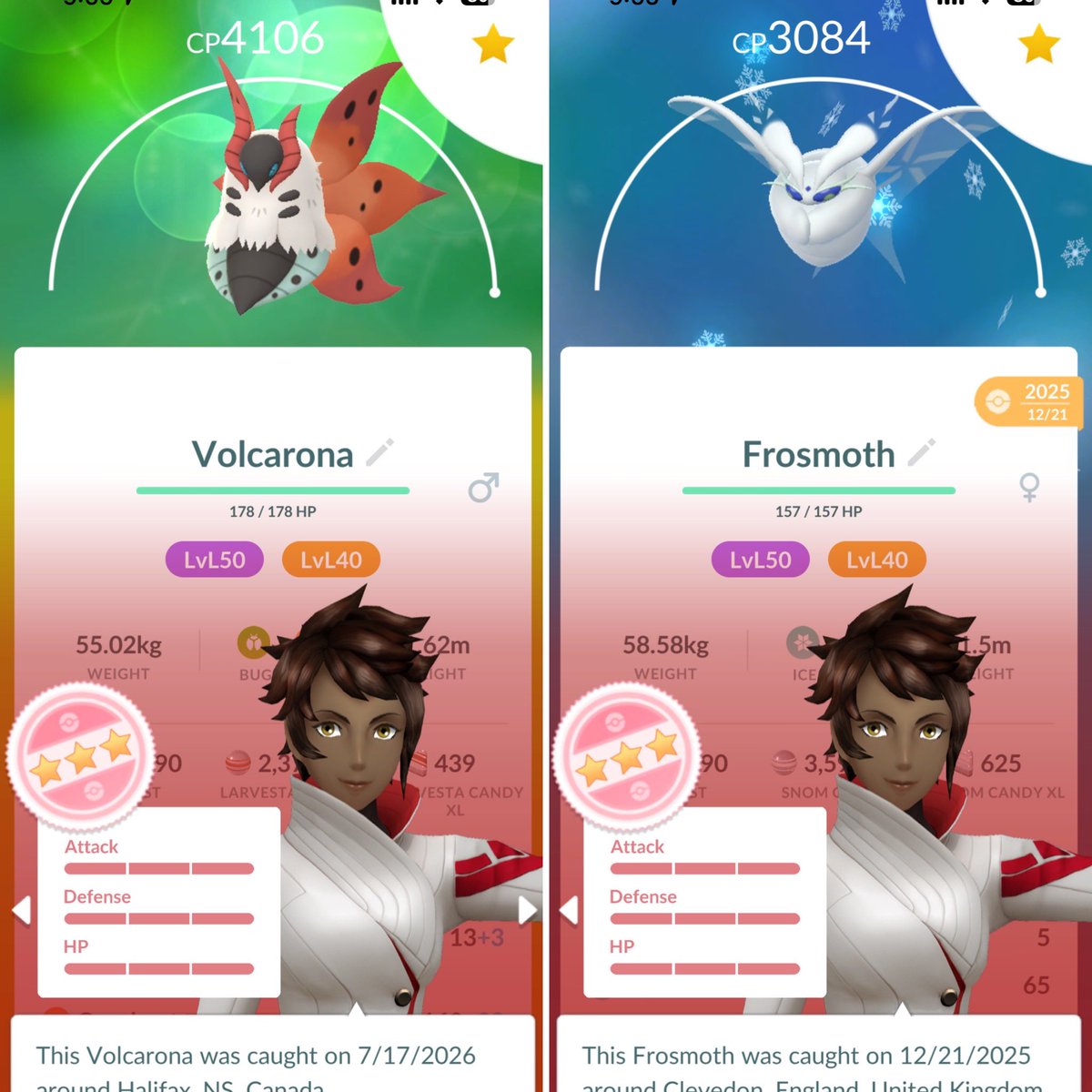 pokelalia's tweet photo. Fire & ice #maxoutmonday 🔥❄️
No luck with shiny snom yet 🤞🏻 soon though
539 lvl50 now in #pokemongo https://t.co/B6ckNlJ8TD